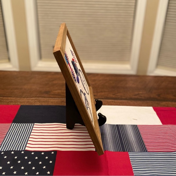 July 4th Patriotic Bicycle Wall Sign, Bicycle Kitchen Towels & Bicycle Napkins - Picture 13 of 13